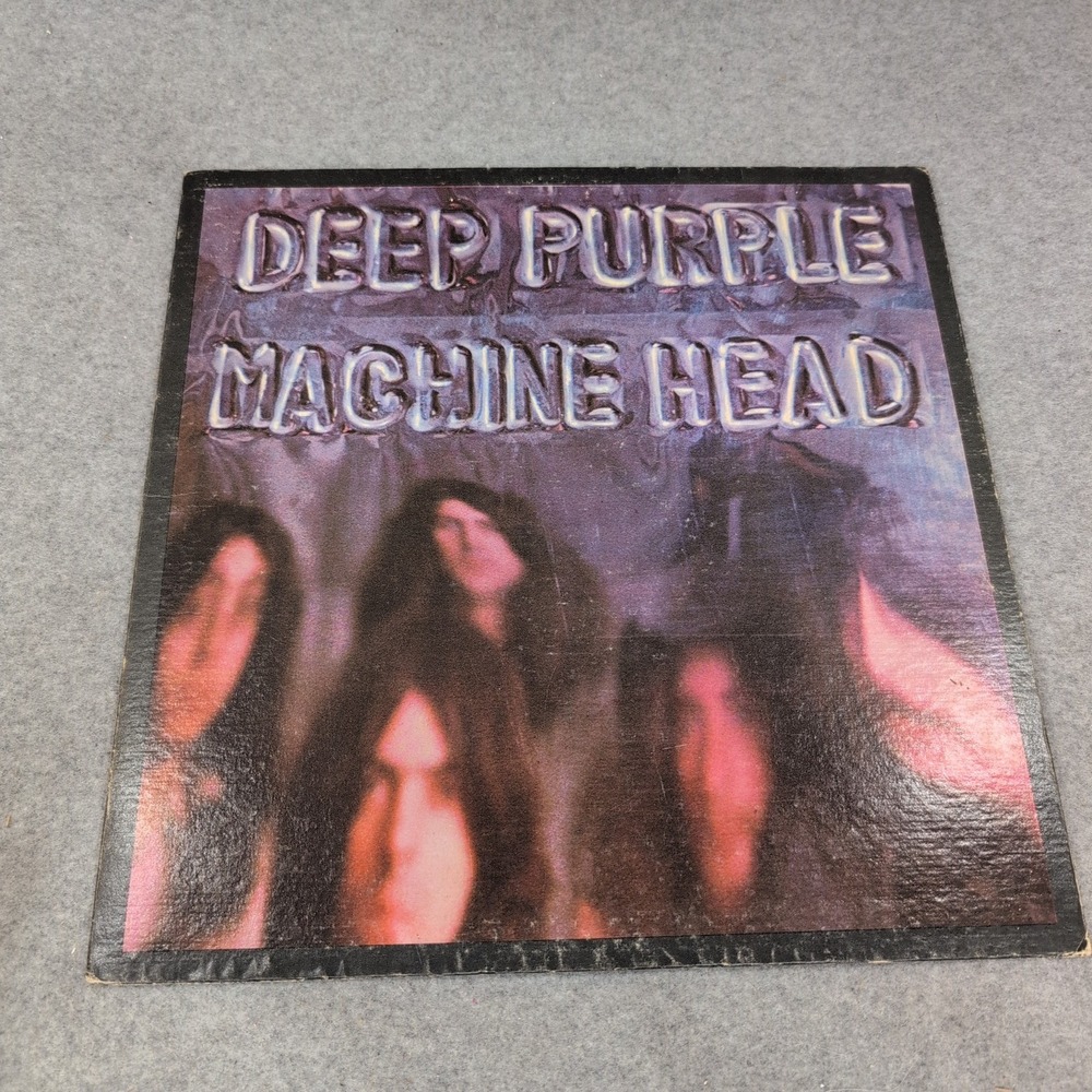 Deep Purple Machine Head Vinyl LP 1972 Warner Bros BS 2607 Burbank Label VG